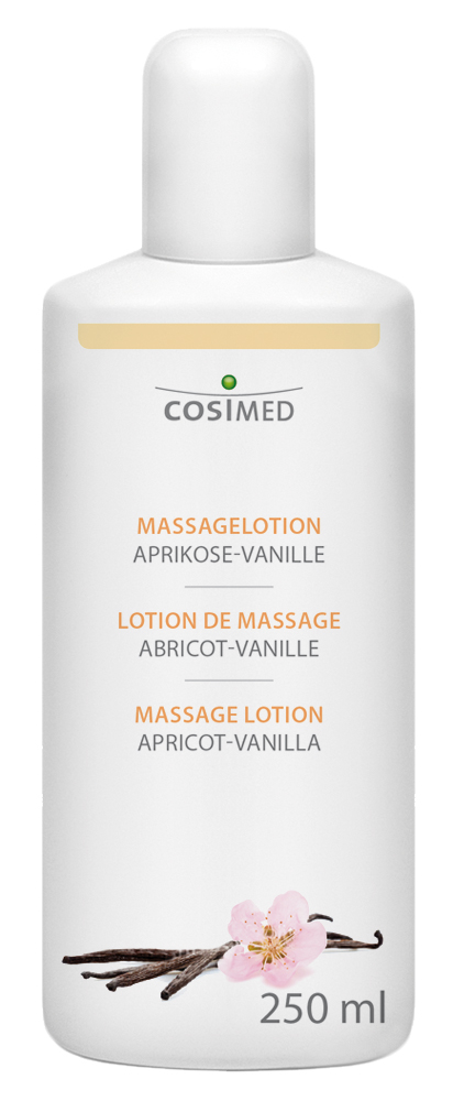 cosiMed Massagelotion Aprikose-Vanille 250ml Flasche