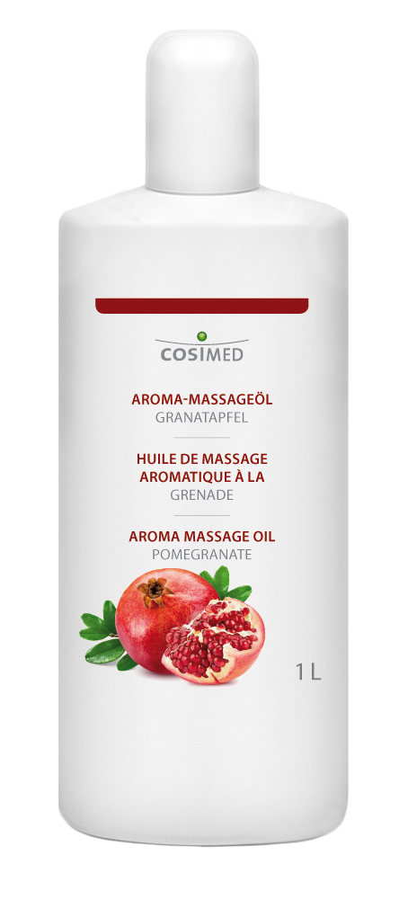 cosiMed Aroma-Massageöl Granatapfel 1 Liter Flasche