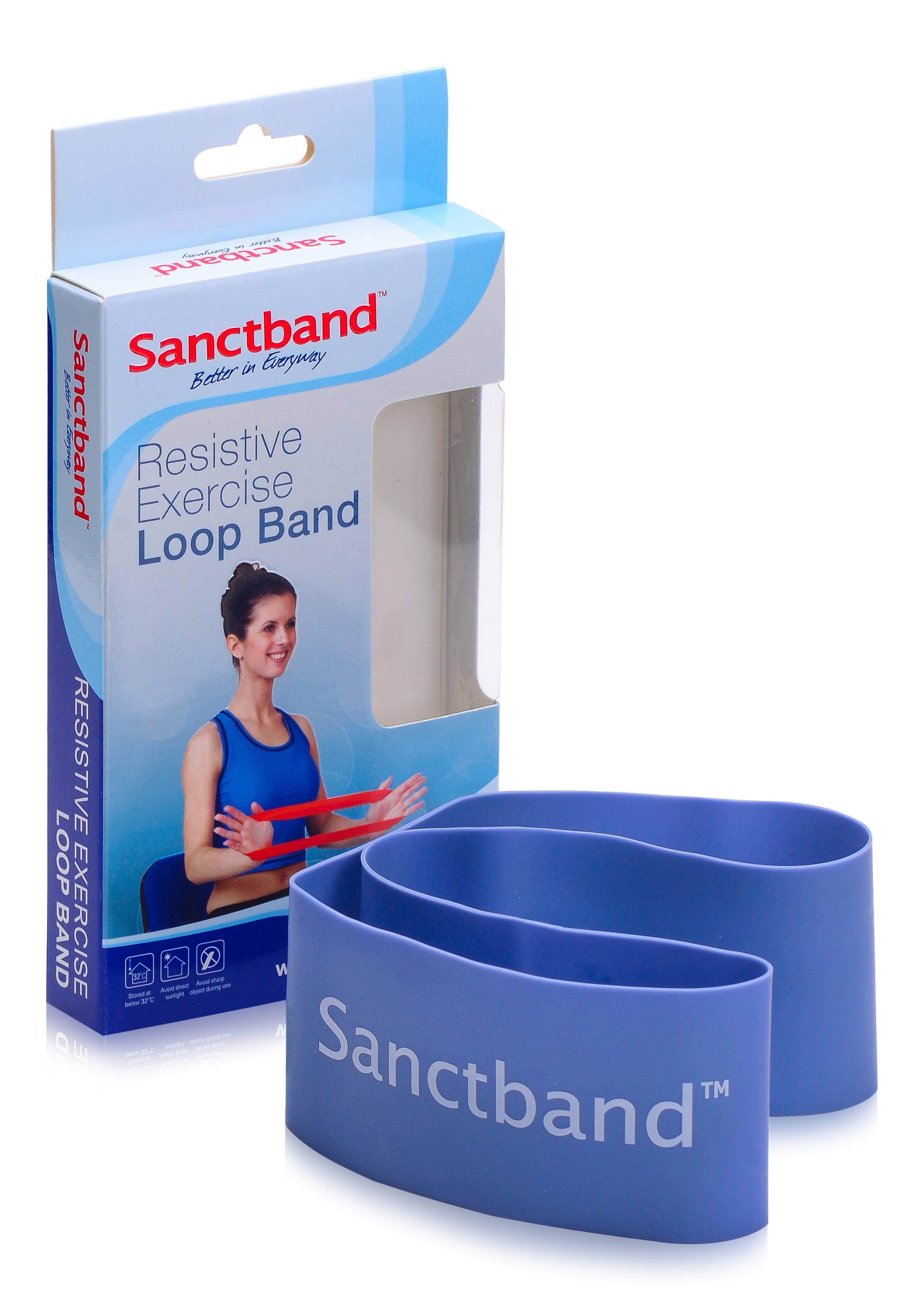 Sanctband Loop Schleifenband Blaubeere Blueberry