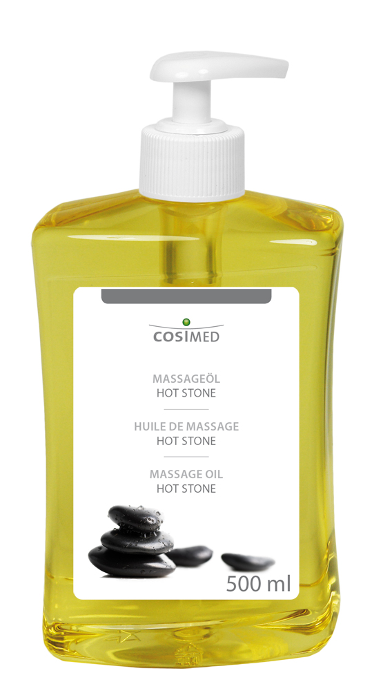 cosiMed Massageöl Hot Stone 500ml Flasche