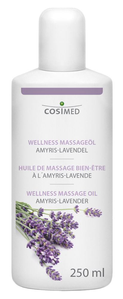 cosiMed Wellness-Massageöl Amyris-Lavendel 250ml Flasche