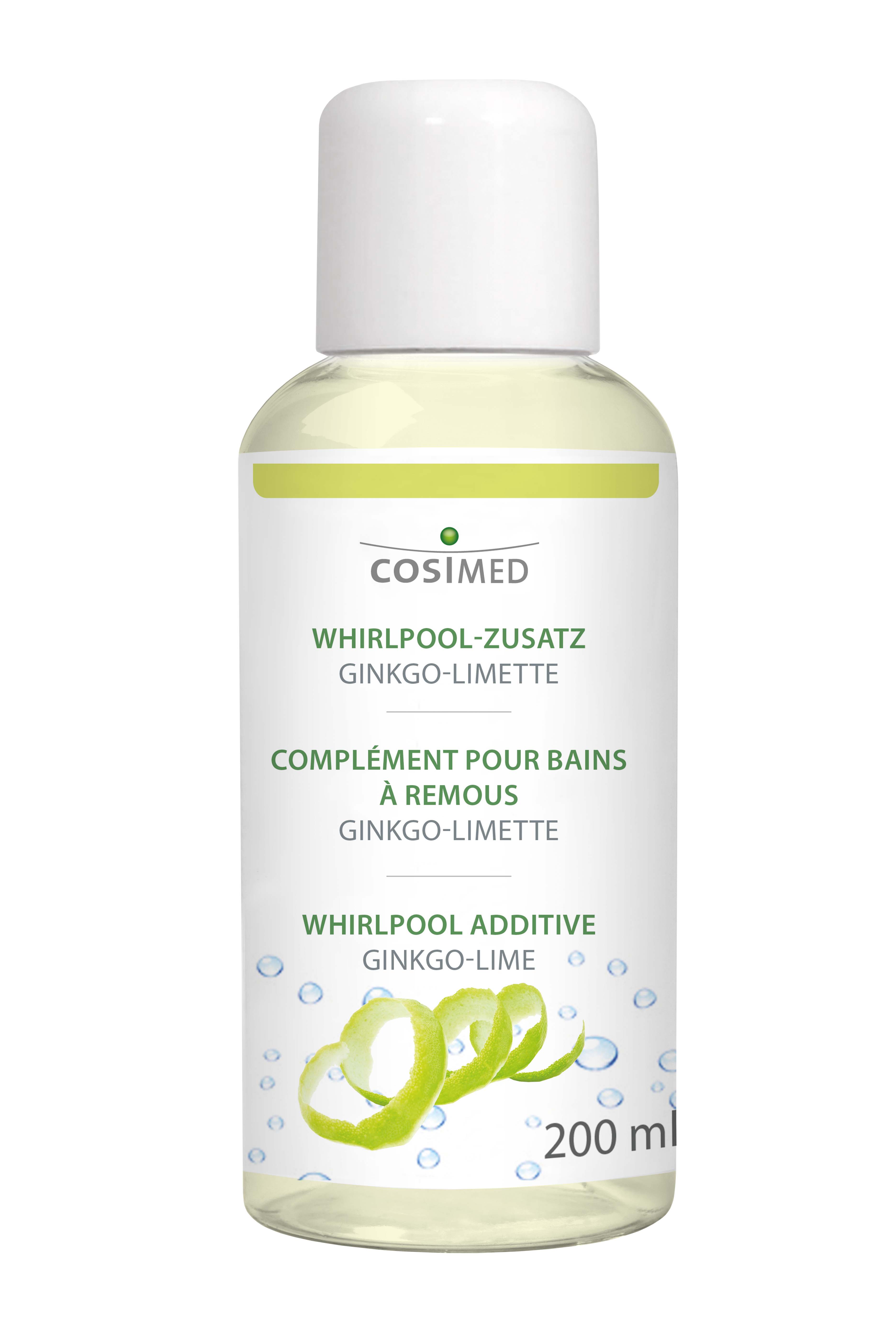 cosiMed Whirlpool-Zusatz Ginkgo-Limette 200 ml Flasche