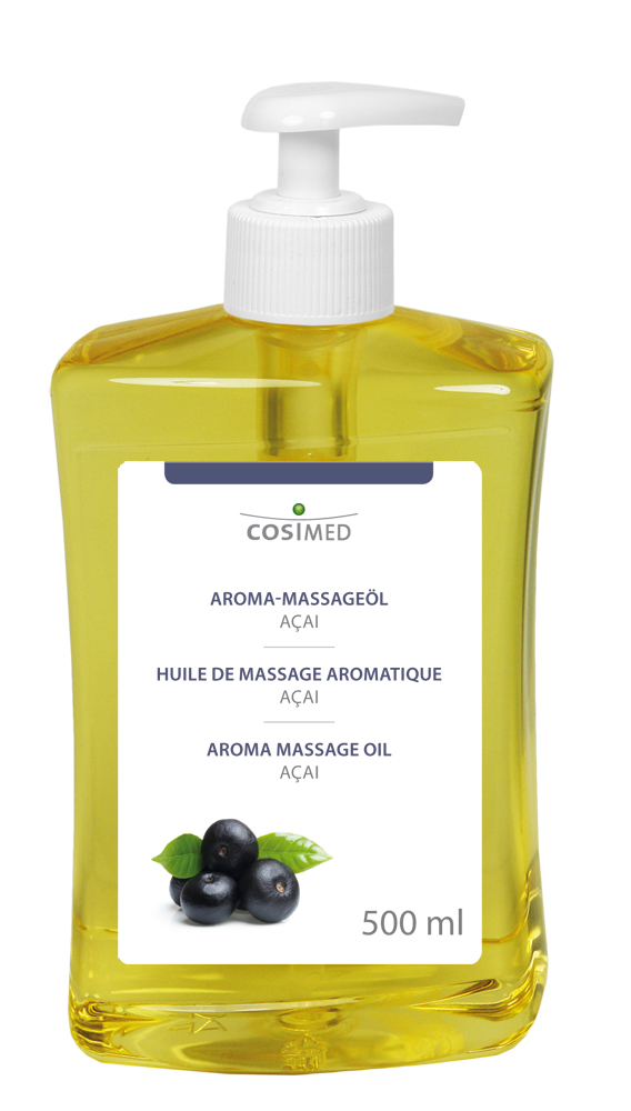 cosiMed Aroma-Massageöl Acai 500ml Dosierflasche