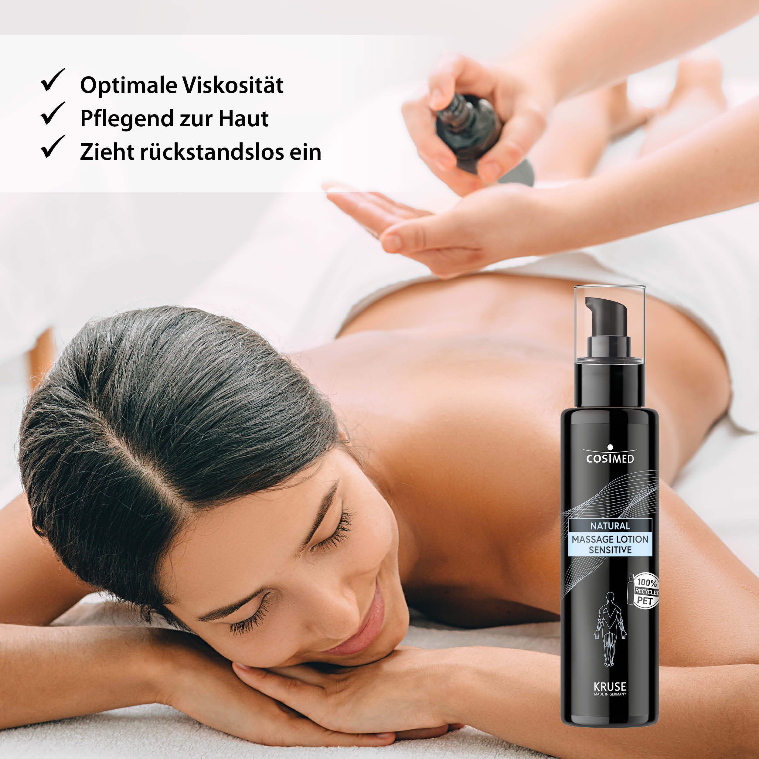 cosiMed x KRUSE - Natural Massage Lotion Sensitive