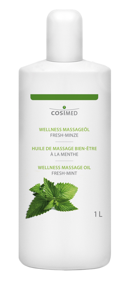 cosiMed Wellness-Massageöl Fresh-Minze 1 Liter Flasche