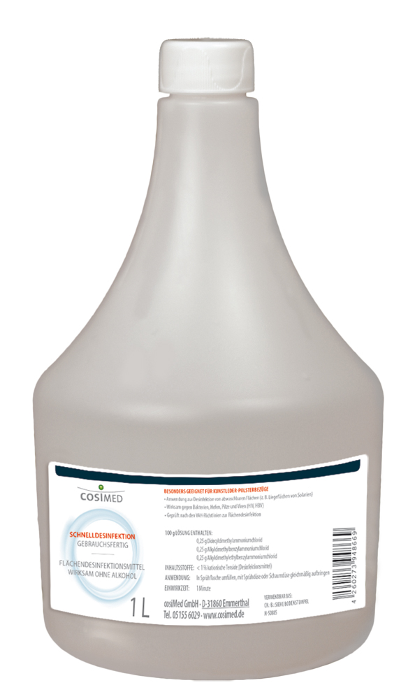 cosiMed Schnelldesinfektion 1 Liter Flasche