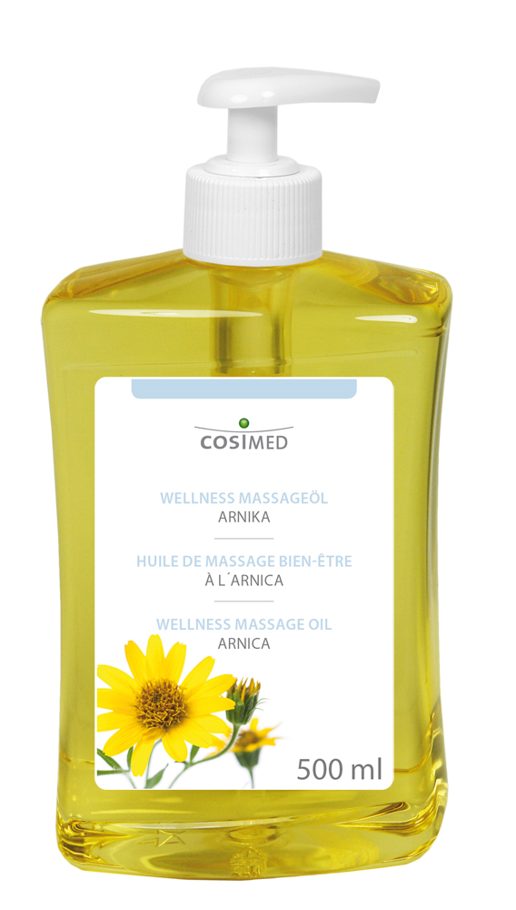 cosiMed Wellness-Massageöl Arnika 500ml Dosierflasche