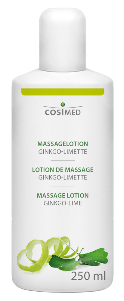 cosiMed Massagelotion Ginkgo-Limette 250ml Flasche