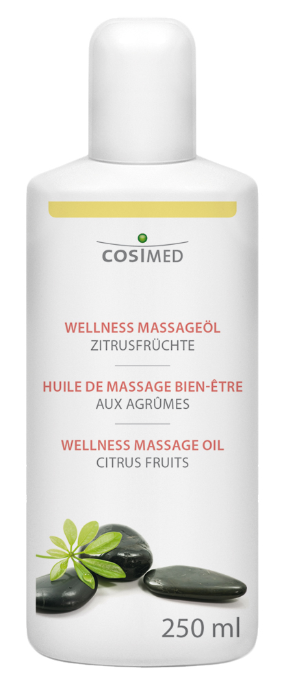 cosiMed Wellness-Massageöl Zitrusfrüchte 250ml Flasche