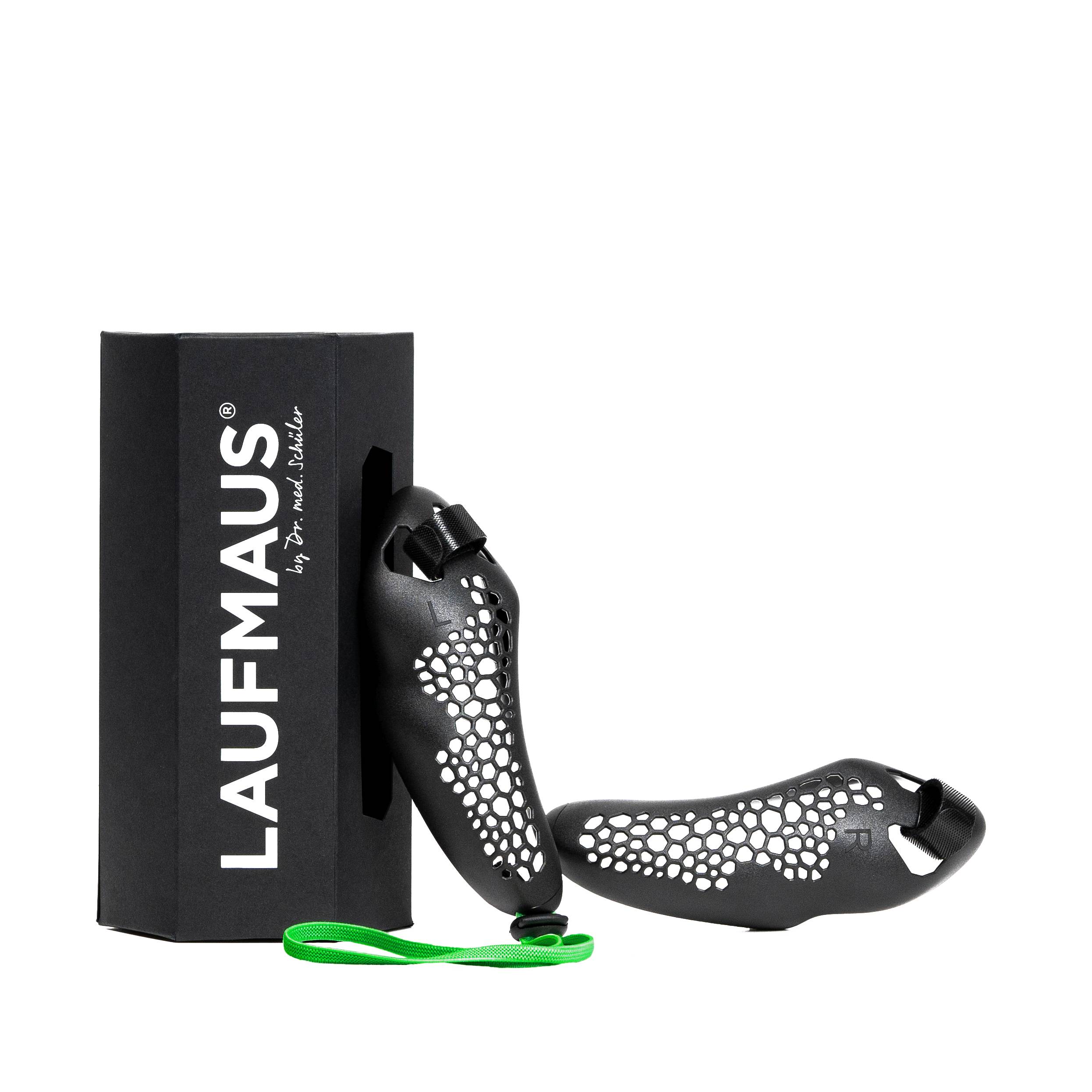 LAUFMAUS® - Small | mit Bändchen in neon grün