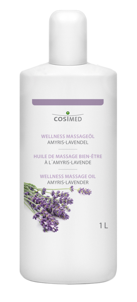 cosiMed Wellness-Massageöl Amyris-Lavendel 1 Liter Flasche