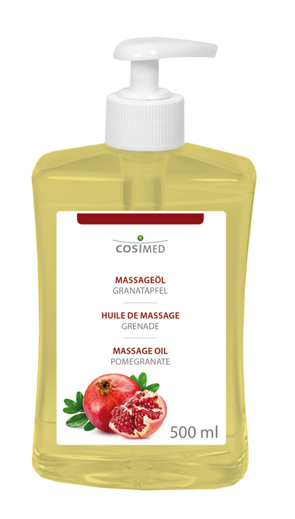 cosiMed Massageöl Granatapfel 500ml Dosierflasche