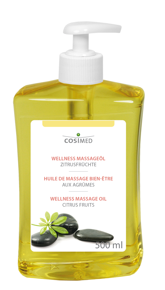 cosiMed Wellness-Massageöl Zitrusfrüchte 500ml Dosierflasche
