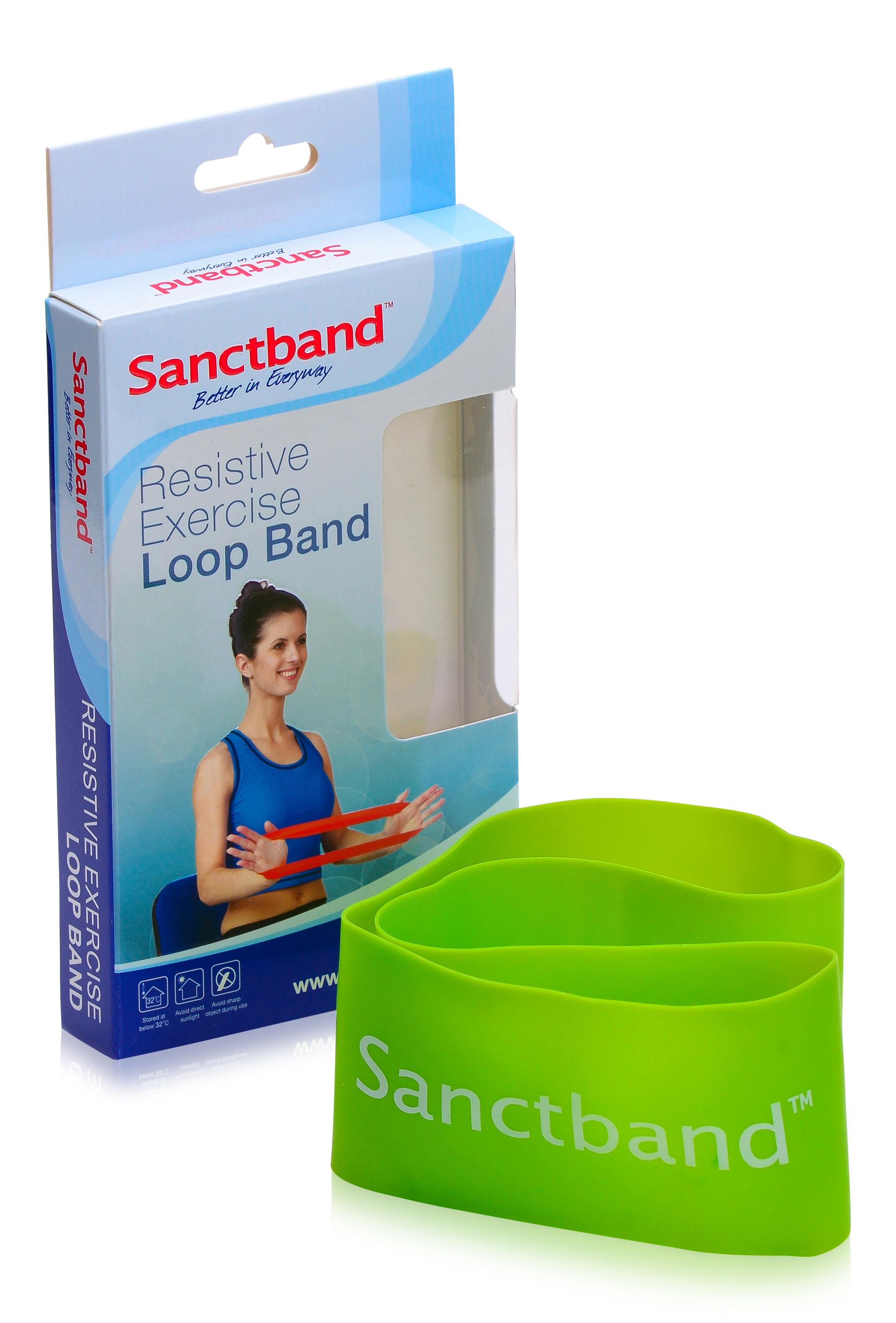 Sanctband Loop Schleifenband Limette Lime